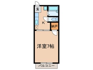 フォーブル渋谷　Ａ棟の物件間取画像